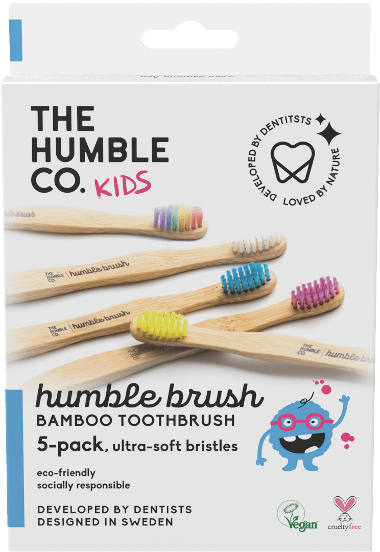 מארז חיסכון - 5 מברשות Ultra Soft לילדים - Humble Brush